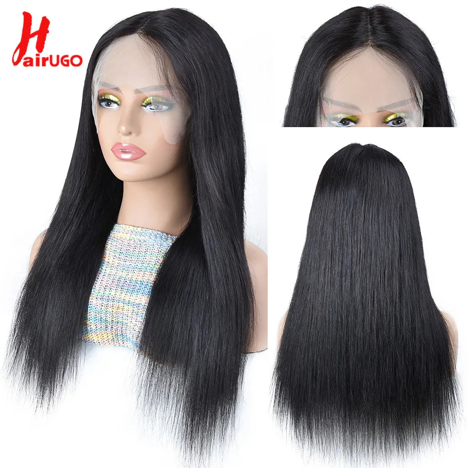 #27 Honey Blonde 13x4 Lace Front Wigs Human Hair Straight 4x4 Lace Closure Wigs Remy Straight Human Hair Wigs For Women HairUGo