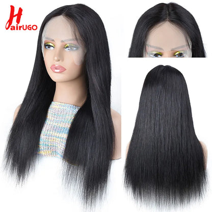 #27 Honey Blonde 13x4 Lace Front Wigs Human Hair Straight 4x4 Lace Closure Wigs Remy Straight Human Hair Wigs For Women HairUGo