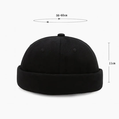 Brimless Hip Hop Beanie Skullcap Street Women Men SkullCap Portable Melon Cap Street Knitted Hats Fashion Headwear Caps 1pc