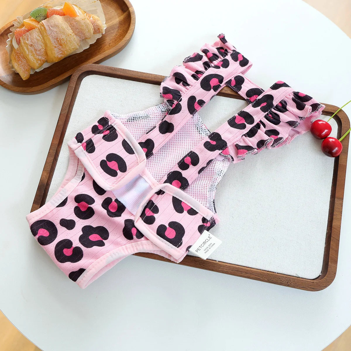 BXX Pet Apparel Happy Puppy Small Dog Outdoor Casual Breathable Soft Fabric Feife Physiological Pants