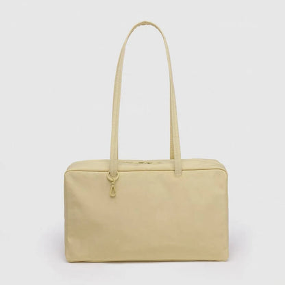 Brand Nylon Bowling Tote Bag Women Luxury Large Capacity Simple Versatile Shoulder Purse Ultralight Zipper Commuting Travel Bag