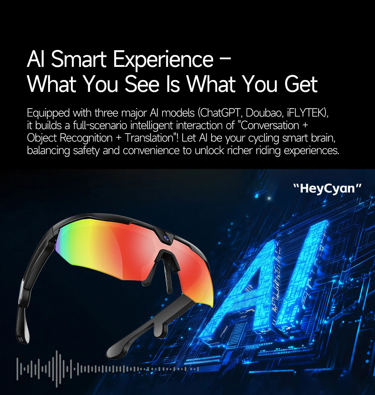 LIGE New Smart Glasses 800W Pixels Camera  1080P Video Waterproof Outdoor Cycling UV protection Bluetooth Call Smart Sunglasses