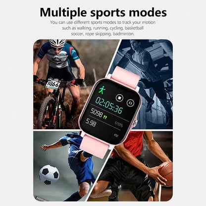 Lenovo 1.83 Waterproof Sport Smart Watch Fitness Tracker Wireless Call Health Monitor Clock Smartwatch for Men Women iOS Android