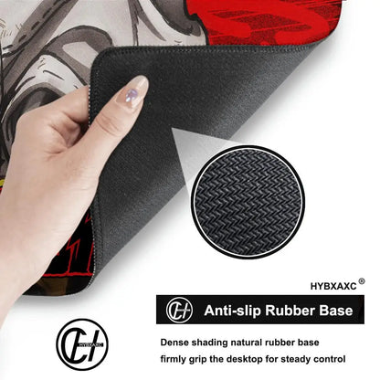 Anime Gachiakuta game large mouse pad suitable for office soft desk pad computer accessories non-slip keyboard rubber mouse pad