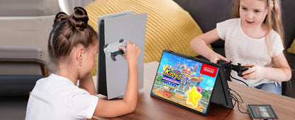 UStation Δ / Delta Plus Stacked Monitor Touchscreen Laptop Dual Screen Folding 18.5" W/ USB C Mini HDMI For PC Mac Phone Display