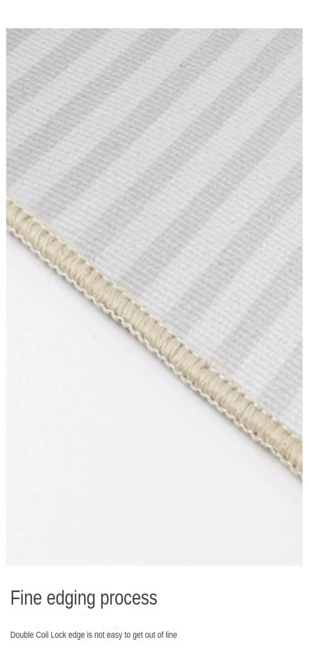 VIKAMA Nordic Style Living Room Carpet Soft Non-Slip Dirt Resistant Mat for Sofa End Table Bedroom Cloakroom Home Decor