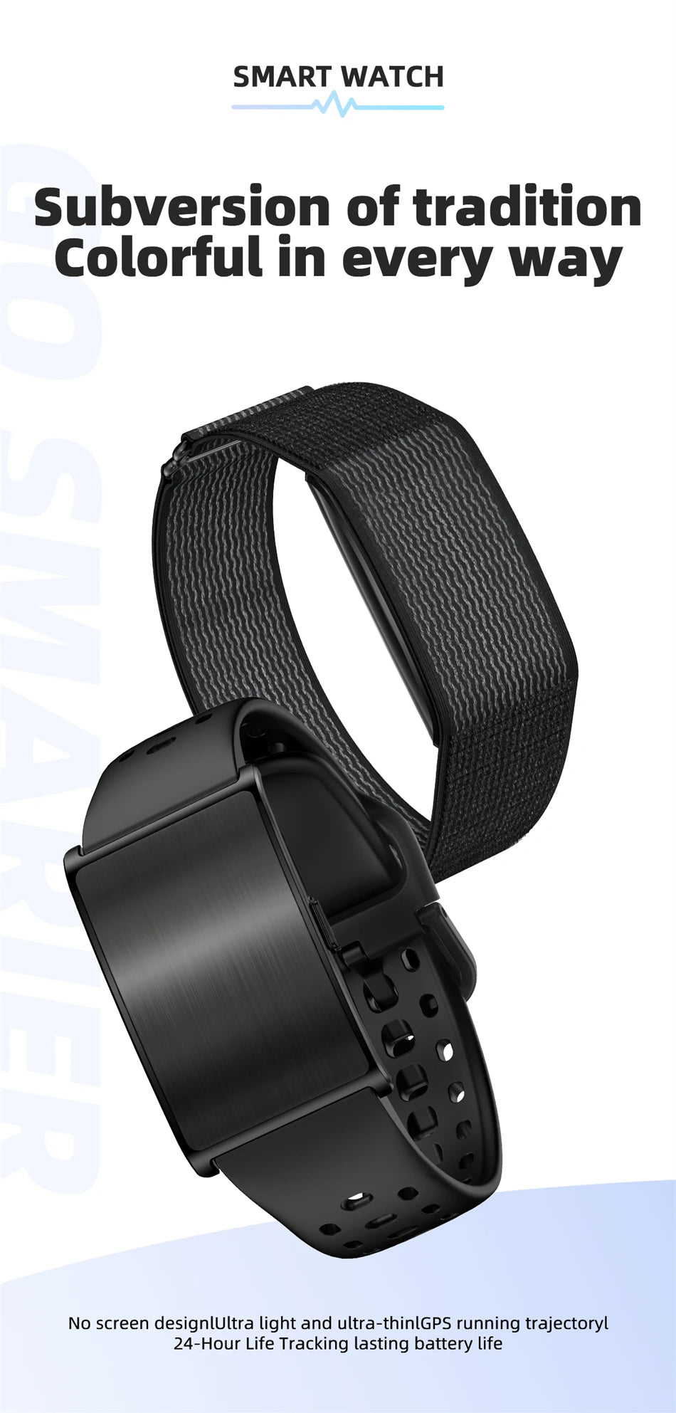 2026 No Screen Smart Watch for Men Women Fitness Tracker Heart Rate Blood Pressure Monitor HRV Sleep Sport Health Smart Bracelet