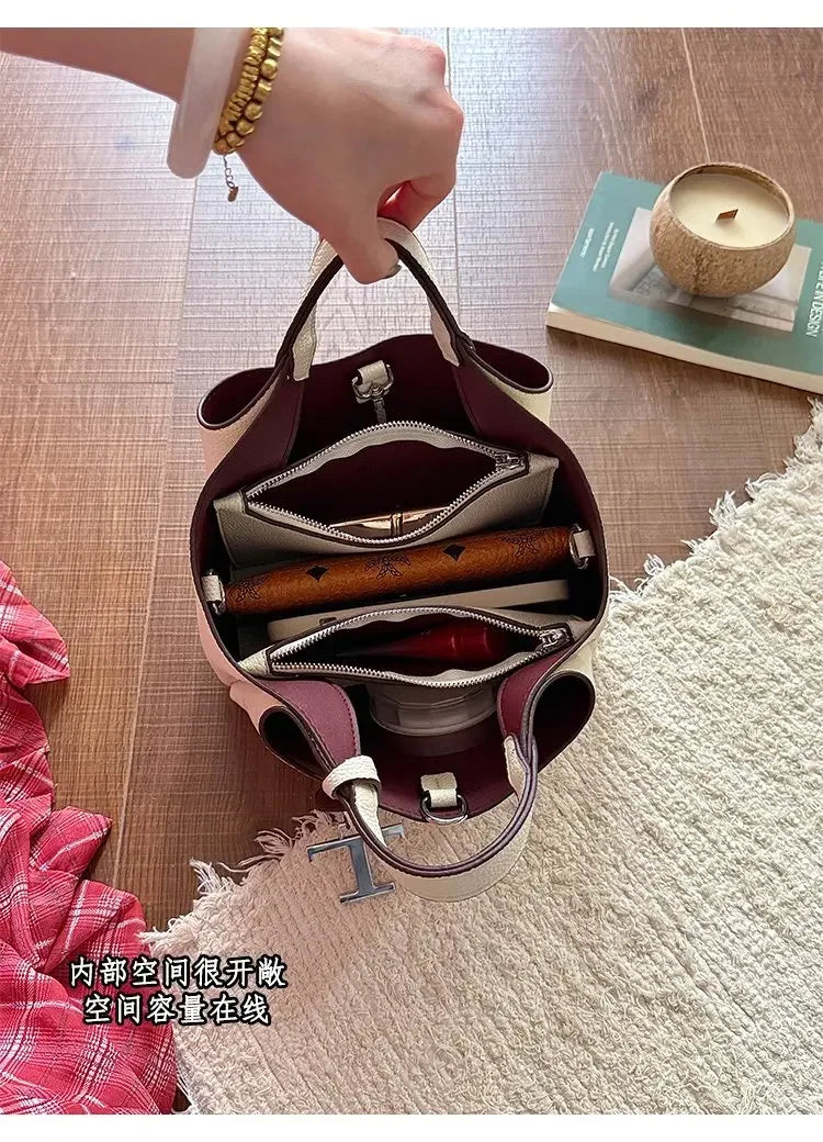 Premium Ladies Tote Bag, Fashionable Leather Crossbody Handbag For Women, Luxury Brand Messenger Bag
