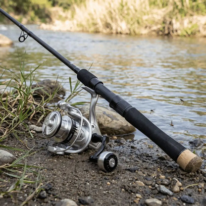 Fisherman Metal Spool Spinning Reel 5.2/1 Gear Ratio Heavy Duty Bait Cast Reel Comfortable Smooth Fishing Reel Lake Fishing