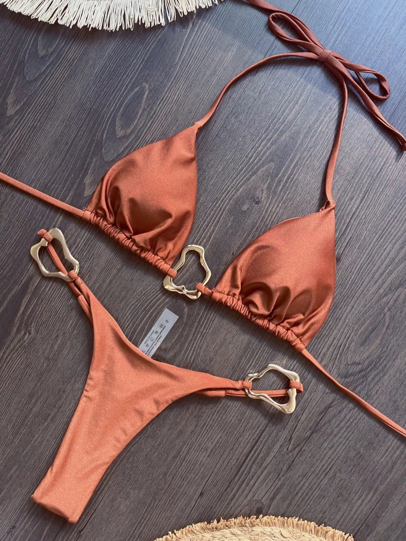 Sexy Halter Micro Bikini 2026 Women Swimsuit Solid Swimwear Thong Bikinis Set Brazilian Beach Wear Bathing Suit Biquini Female