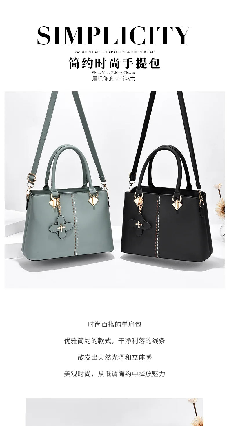 New women bag shoulder Bag for 2026 luxury designer handbag women Handbags leather Printed monogram single shoulder straddle bag