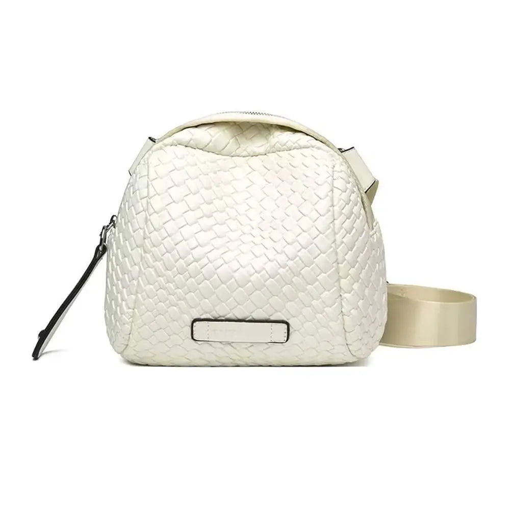 Luxury Brand Shell Bag Women Crossbody Bag Woven pattern Shoulder Bags Leather Chest Bag Fashion Phone Purses Ladies Waist Bags