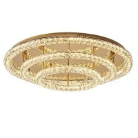 Modern Luxury Led Dimmable Pendant Lights Lustre Living Room Chandelier Lamp Fixtures Foyer Shiny Steel  Luminarias Light