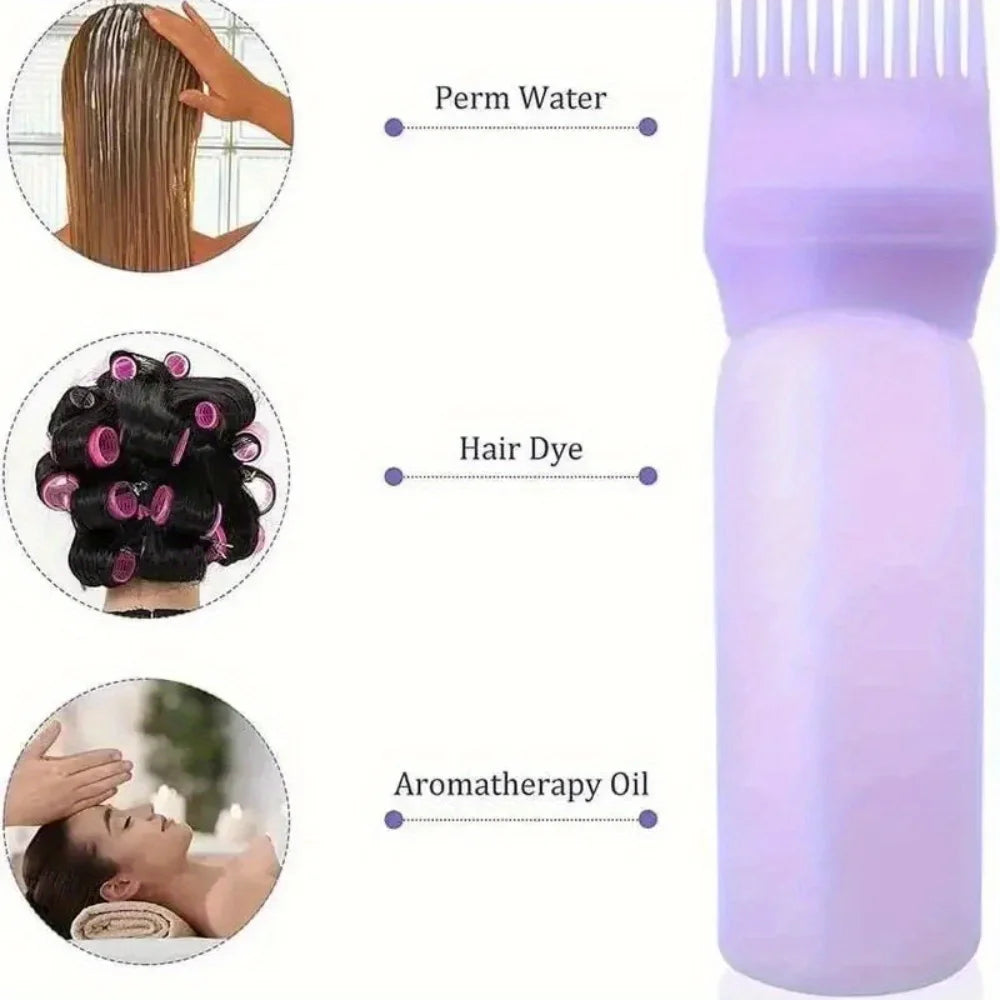 2/3pcs Hair Growth Essential Oil Applicator Bottle & 1ml Scalp Massage Comb Set - Anti-Loss, Scalp Care Tools for All Hair Types