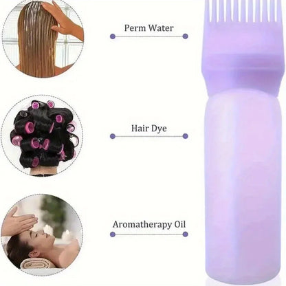 2/3pcs Hair Growth Essential Oil Applicator Bottle & 1ml Scalp Massage Comb Set - Anti-Loss, Scalp Care Tools for All Hair Types