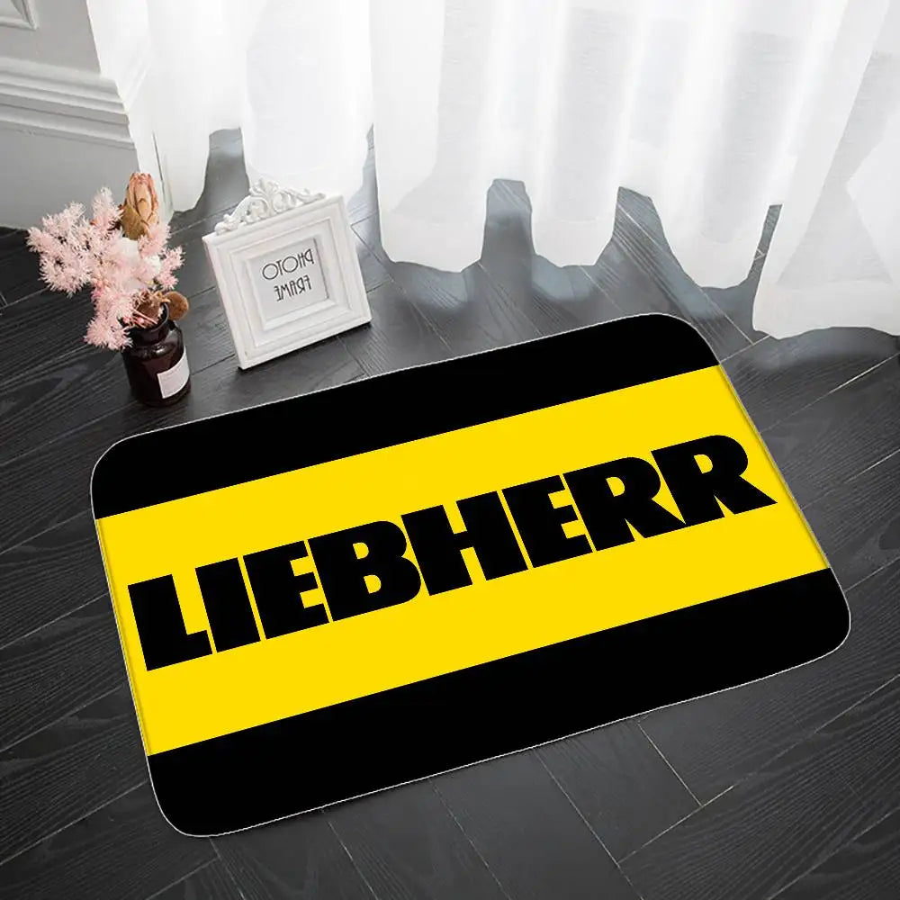 L-Liebherr Entrance Doormat Bath Mats Non-slip Mat Entrance Of House Custom Carpet Kitchen Foot Mat Rug Carpets