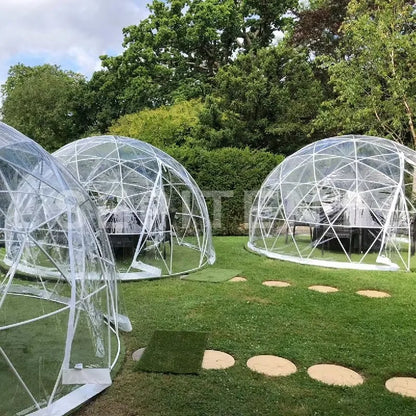 Luxury Transparent Geodesic Dome Tent Bubble House Outdoor Glamping Camping Tent Resort Garden Hotel Custom Design