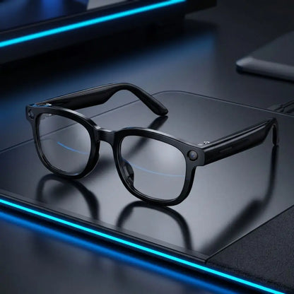 Real-time Translation AI Smart Glasses Anti-Blue Light Wearable Tech Smart Video Glasses Bluetooth Audio AI Voice