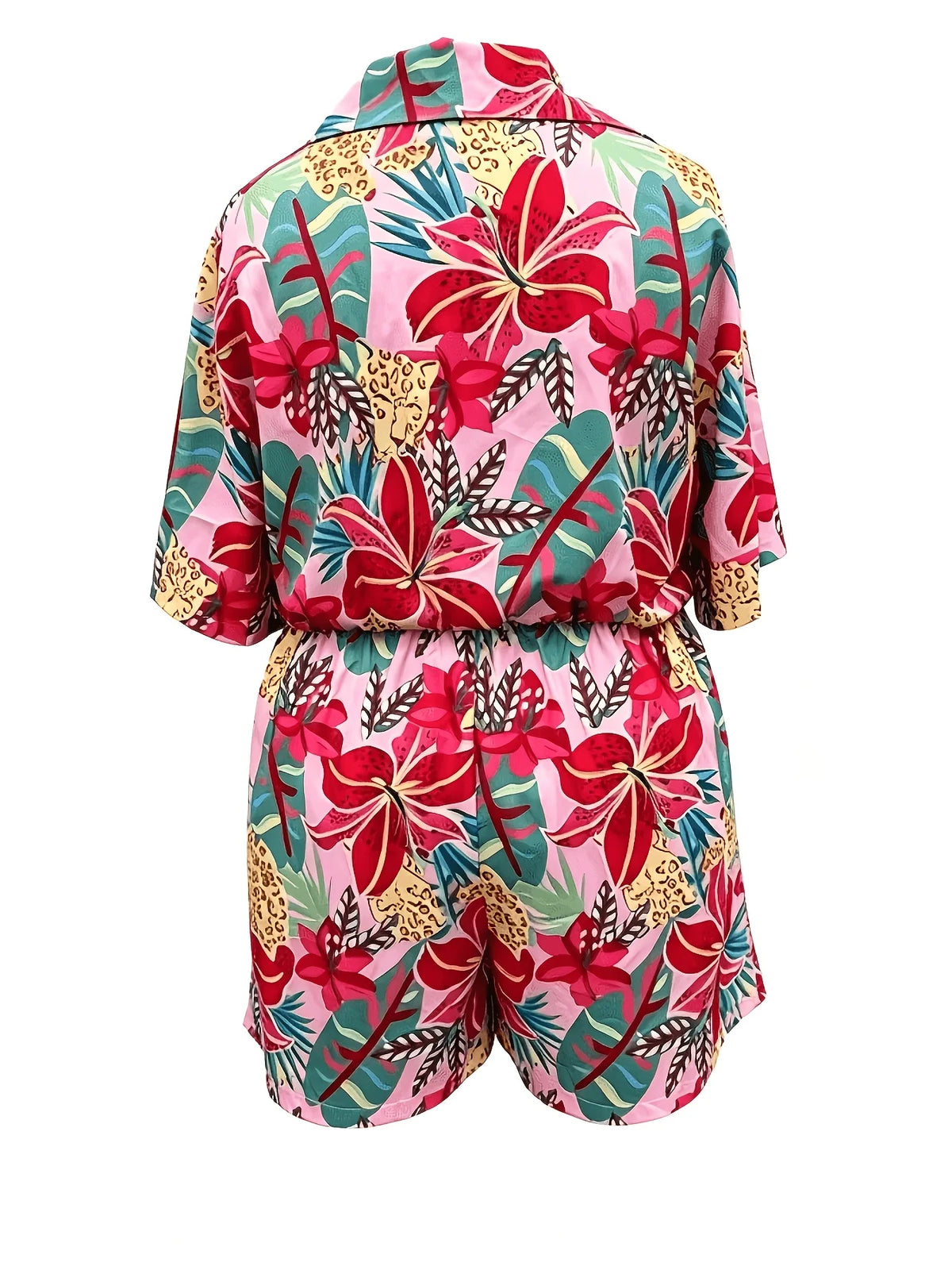 Elegant Stylish New Arrival Printed Jumpsuits for Women, Loose Fit Soft Fabric Fashion Full Length One Piece Outfit