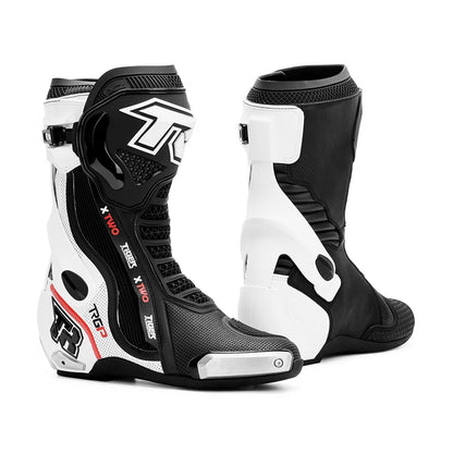 TR Tiger Brand Motorcycle riding boots Motorcycle shoes cycling shoes Imitation road rally off-road Fall resistant racing shoes