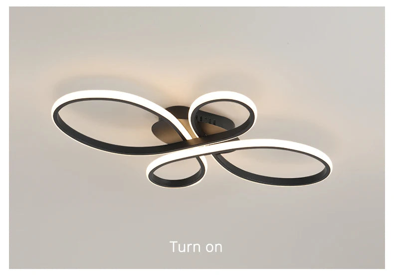 Simple Led Ceiling Light Creative Living Room Bedroom Study Dining Room Ceiling Lamp Nordic Modern Home Indoor Lighting Fixtures