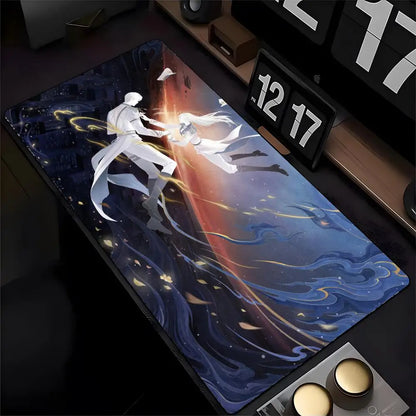 Love And Deepspace Zayne Sylus Xavier Caleb Mouse Pad Mousepad HD Printing Computer Gamers Locking Edge Non-slip Mouse Pad XXL9