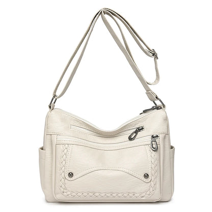 High Quality Leather Luxury Handbags Ladies Bag Designer Shoulder Crossbody Bags For Women 2024 New Bolsa Feminina Sac A Main