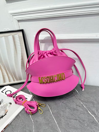 2026 New Fashion Square Diaper Bag Ladies Satchel Handbag Textured Leather Original Retro Crossbody Shoulder Purse Designer