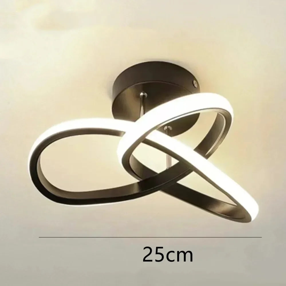 LED Strip Aisle Ceiling Lights Modern Minimalist Living Room Lamps For Balcony Entrance Staircase Home Decor corridor lamp