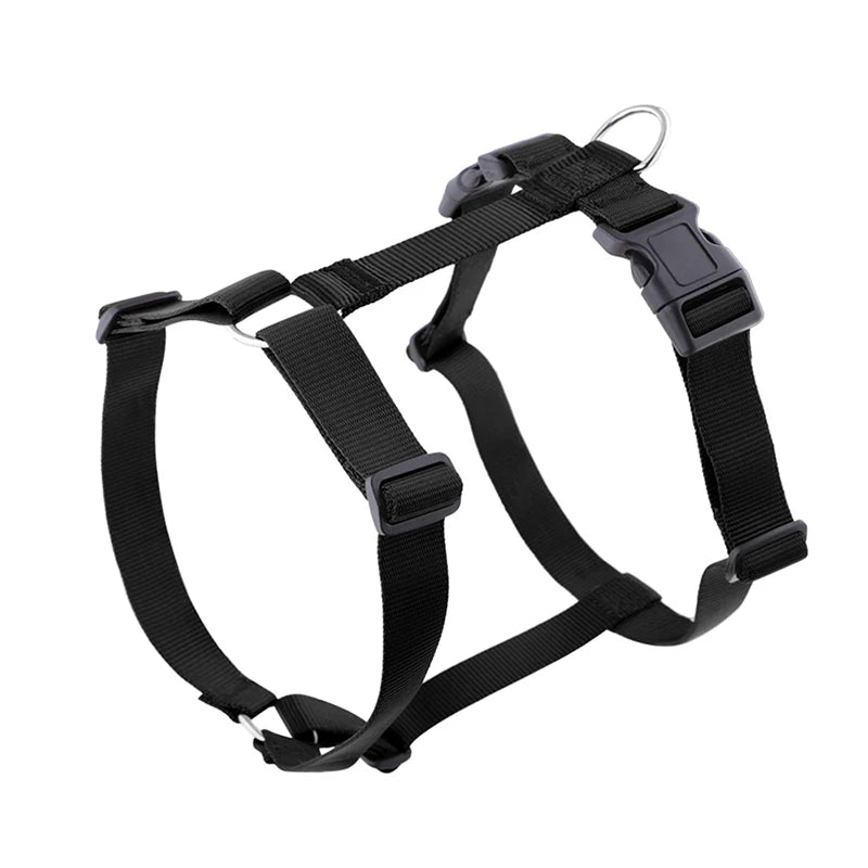 Adjustable Soft Lightweight H-shaped Dog Harness Washable Outdoor Traveling Explosion-proof Harness for Dog Arnés Para Perro