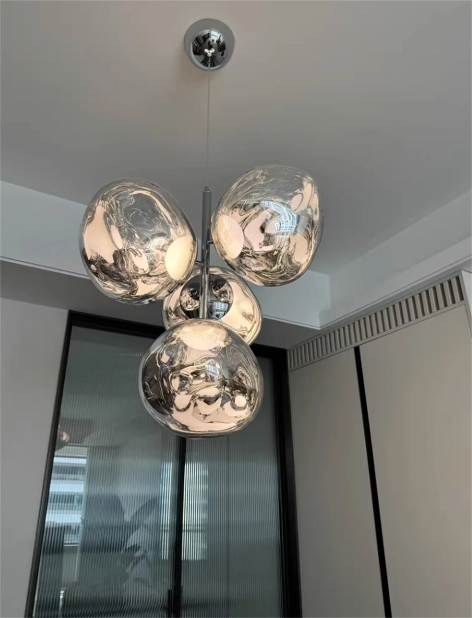 Modern Lava LED Pendant Light PVC Lights Kitchen Hanging Light Fixtures Indoor Decor Living Room Ceiling Lighting Chandelier