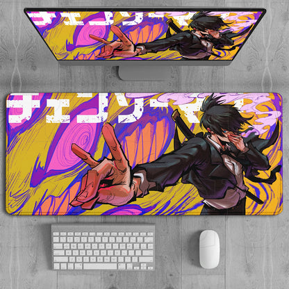 HD Chainsaw Man XXL Mouse Pad Anime reze Gamer Makima Gaming PC Accessories Mouse pads Large Keyboard Desk Mat Computer Keyboard