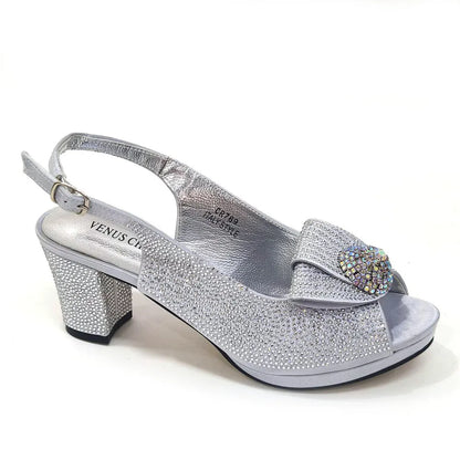 2026 Elegant Italian Pointed Toe Women Rhinestone Hot Pink Shoes & Bag Set For Wedding Party Bridal Evening Formal Events