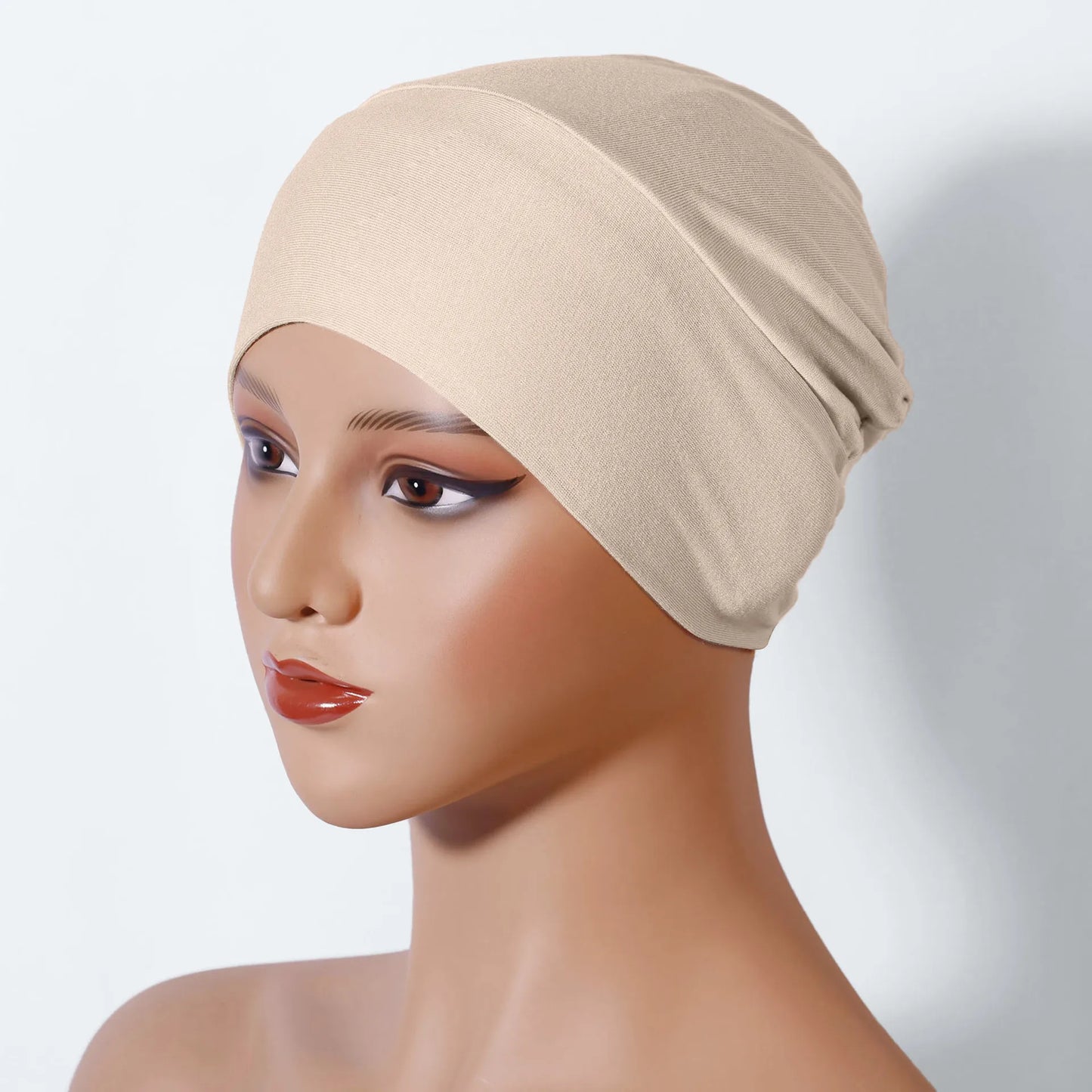 Women's Hijabs Sport Modal Islamic Black Undercap Muslim Abaya Hijabs Abayas Jersey Turbans Turban Instant Head Wrap Women Cap