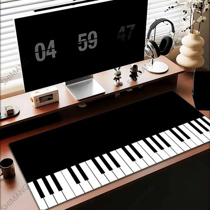 Trend Vintage Music Notes Piano Gaming Mouse Pad PC Laptop Gamer Mousepad Anime Antislip Mat Keyboard Desk Mat For Overwatch