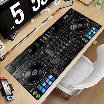 Mouse Pad Music Radio Dj Panel Gamer printon demand Custom Computer MousePad Natural Rubber Office Soft PC Accessory Desktop Pad