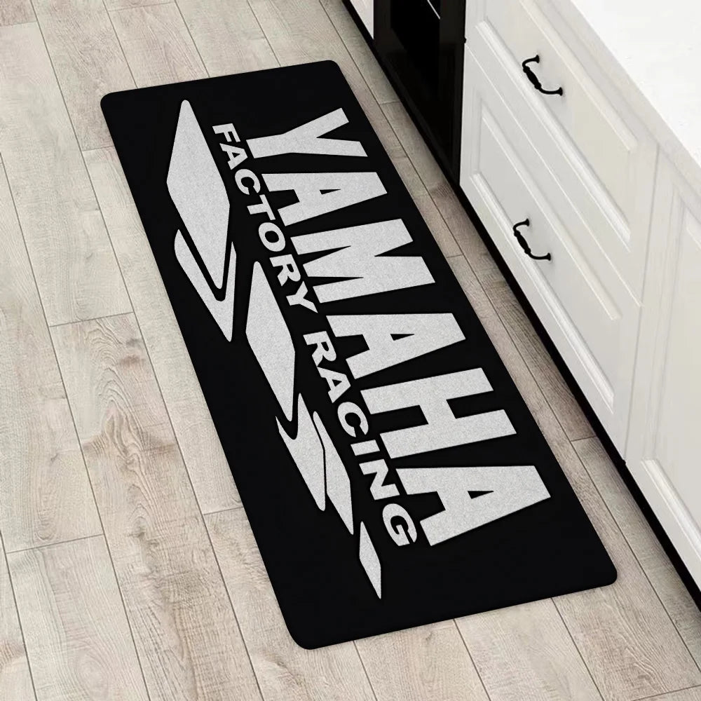 Entrance Front Door Doormat Racing For yamahas Non-slip Kitchen Rug Living Room Rugs Balcony Bathroom Foot Mat Floor Mats Carpet