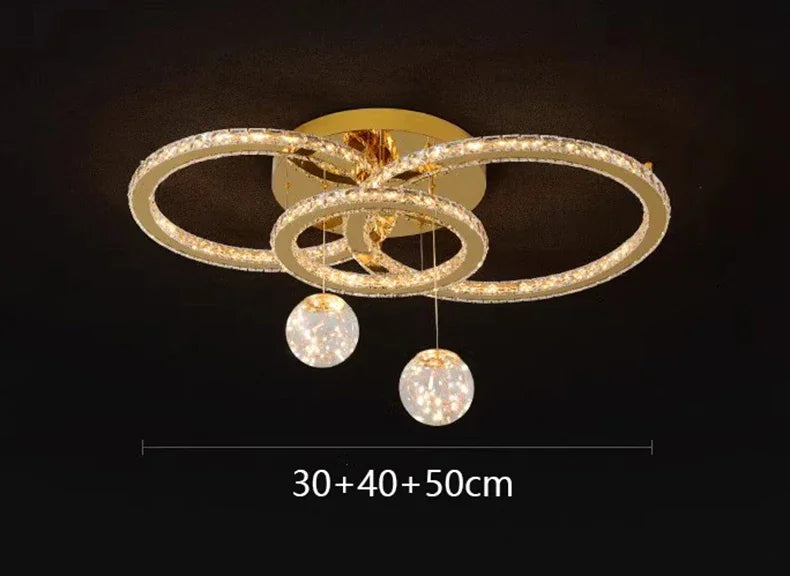 Modern Led Ceiling Lights Home Decor Pendant Light Lamps for Living Room Led Chandeliers Indoor Lighting Gold Hanging Light