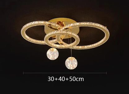Modern Led Ceiling Lights Home Decor Pendant Light Lamps for Living Room Led Chandeliers Indoor Lighting Gold Hanging Light