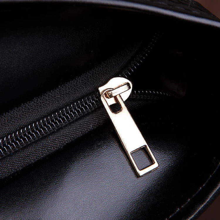 Crocodile Grain PU Leather Women Handbags Large Capacity Female Big Totes Woman Shoulder Bags Shopping Bag Bolsa Feminina