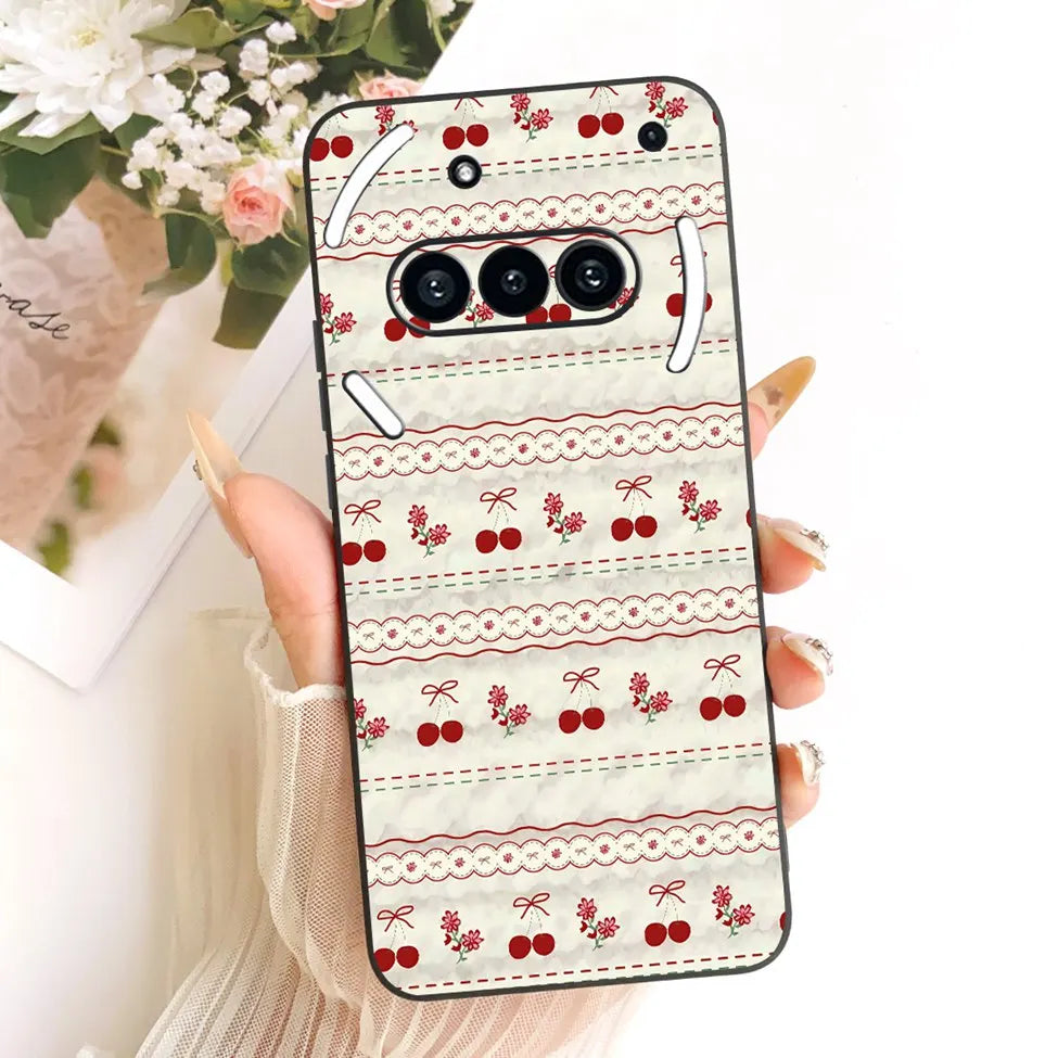 Casing For Nothing Phone (3a) A059 Cover For Nothing Phone 3a Case Silicone Cute Cat Fashion Butterfly Funny Painted