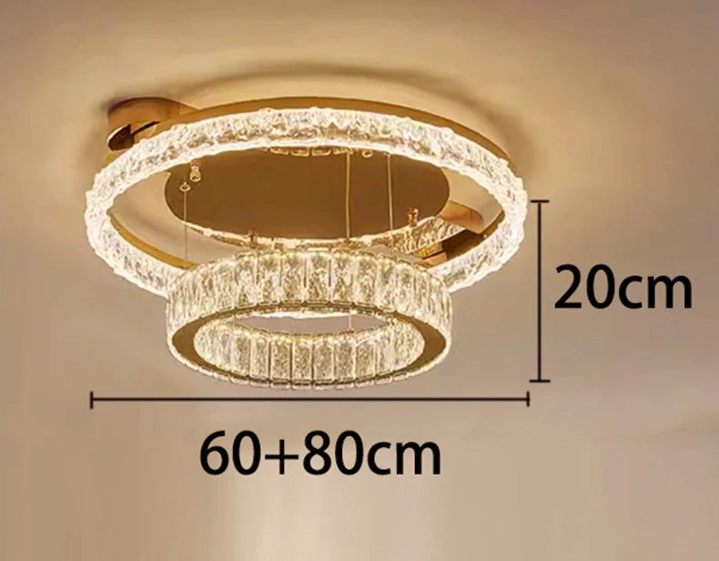 Home Ceiling Light, Bedroom Decoration, Intelligent LED Light, Living Room Ceiling Light, Indoor Lighting Fixture