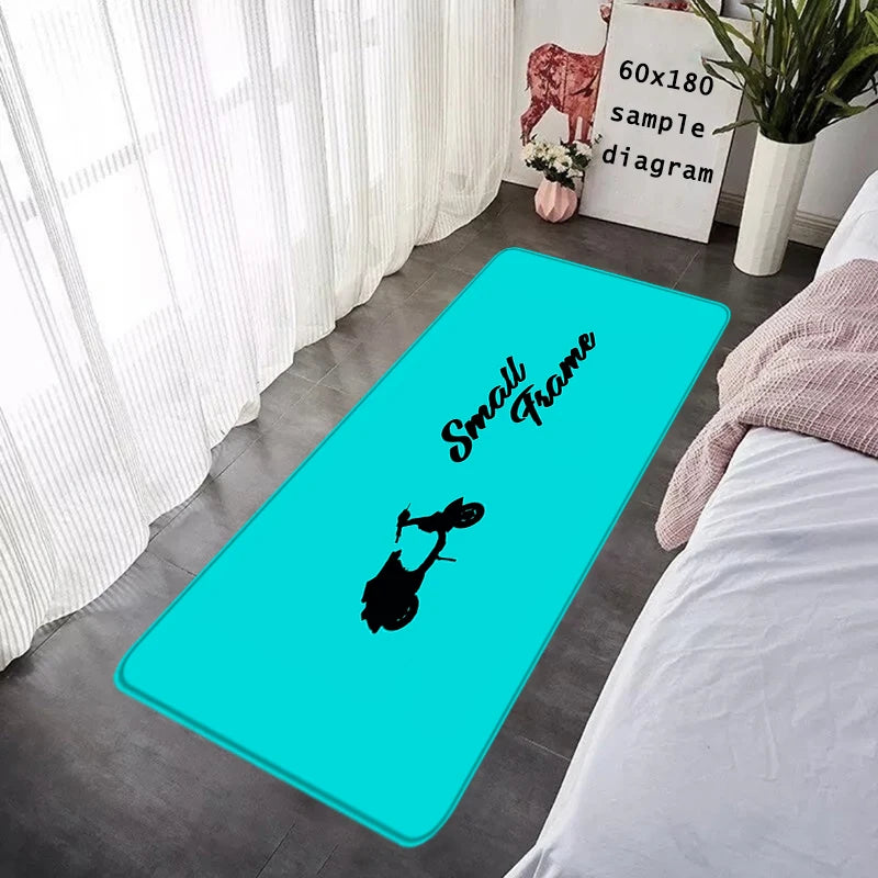 House Entrance Doormat Motorcycle Hallway Carpet Living Room Rugs V-Vespas Foot Carpets Bath Rug Floor Mats Non-slip Home Decor