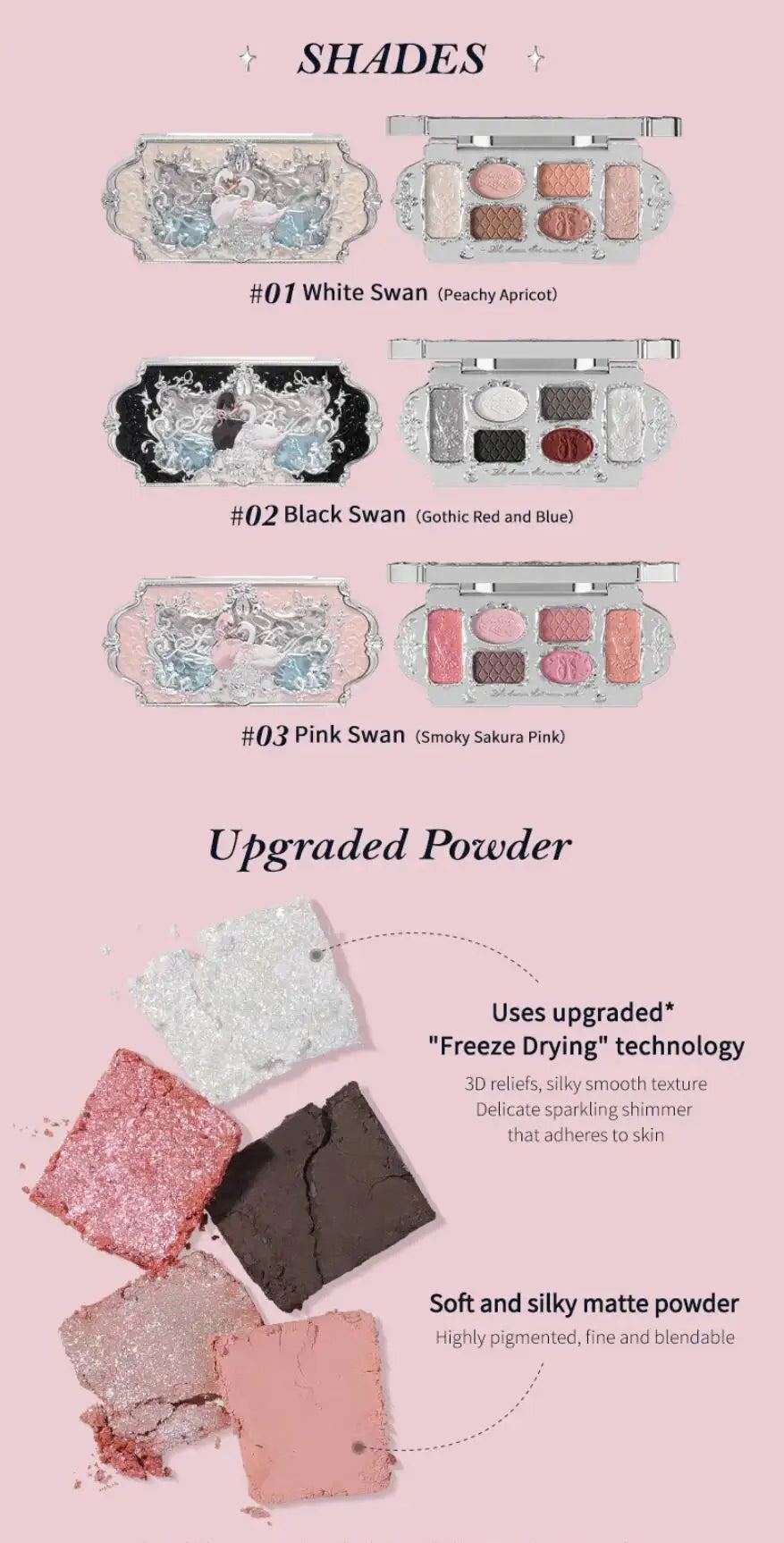 Flower Know Little Angel Collection Makeup Gift Box Eyeshadow Blush Cream Matte Lipstick Highlighter Full Kit All In One