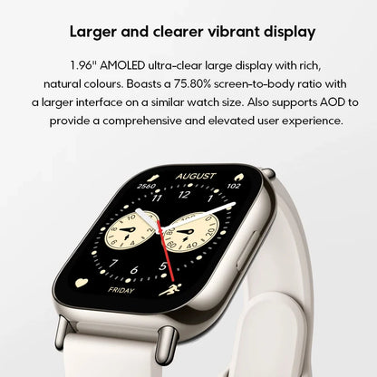 Xiaomi Redmi Watch 5 Lite Global Version 1.96'' AMOLED 18-Day Battery life Built-in GNSS Bluetooth® Call 150+ Modes Smart Watch