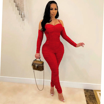 Jumpsuits Women Jumpsuit Birthday Outfits Women Jumpsuit Woman 2022 Club Outfits for Woman One Pieces Rompers Sexy Outfit Club