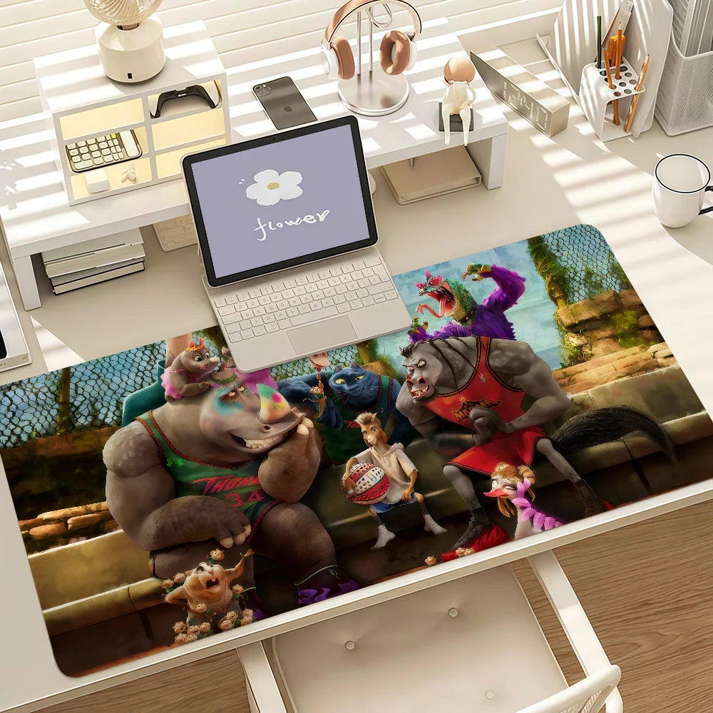 Cartoon Movies G-Goat Mouse Pad Anti Slip Rubber Edge Locked Thickened Laptop Gaming Desk Mat