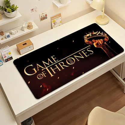 TV G-Game Of T-Thrones  Mouse Pad Non-slip Rubber Computer Mat Gamer Balance Decoracion Deskmat Laptop Office Large