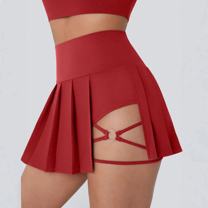 Irregular Skirt 2026 Outdoor Sports Casual Comfortable Versatile Pleated Skirt