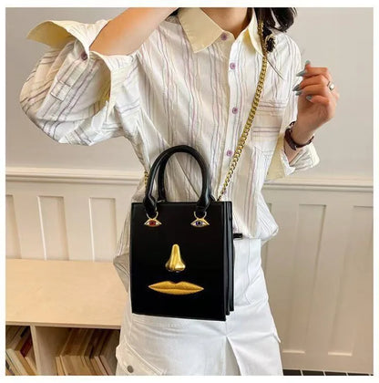 Luxury Brand Classic Women's Handbag In Elegant Leather - Fashionable Shoulder Crossbody Bag For Ladies Designer
